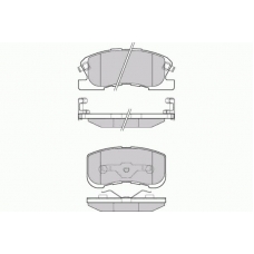 12-1018 E.T.F. Комплект тормозных колодок, дисковый тормоз