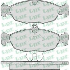 05P599 LPR Комплект тормозных колодок, дисковый тормоз