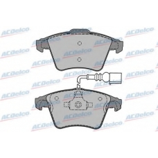 AC861981D AC Delco Комплект тормозных колодок, дисковый тормоз