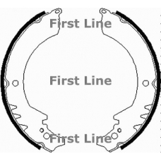 FBS169 FIRST LINE Комплект тормозных колодок