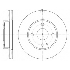 D6056.10 WOKING Тормозной диск