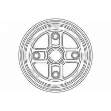 DB4199 TRW Тормозной барабан