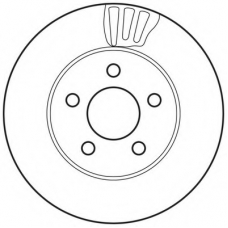 562709BC BENDIX Тормозной диск