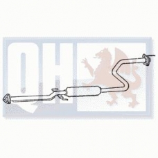 260587 KLARIUS Средний глушитель выхлопных газов