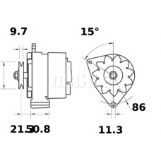 MG 130 MAHLE Генератор