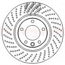 562359B BENDIX Тормозной диск