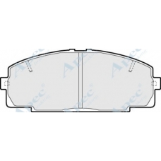 PAD1371 APEC Комплект тормозных колодок, дисковый тормоз
