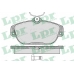 05P601 LPR Комплект тормозных колодок, дисковый тормоз