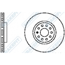DK6045 APEC Тормозной диск