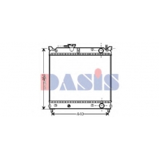 320090N AKS DASIS Радиатор, охлаждение двигателя