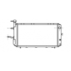SU2006 AVA Радиатор, охлаждение двигателя