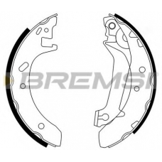 GF0229 BREMSI Комплект тормозных колодок
