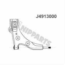 J4913000 NIPPARTS Рычаг независимой подвески колеса, подвеска колеса