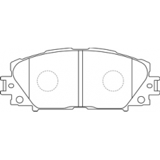 PN-1508 JNBK Колодки тормозные