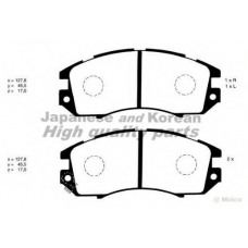 S011-08 ASHUKI Комплект тормозных колодок, дисковый тормоз