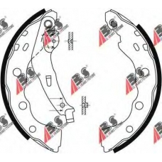 9088 ABS Комплект тормозных колодок