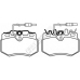 FBP3010 FIRST LINE Комплект тормозных колодок, дисковый тормоз