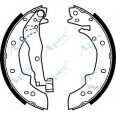 SHU524 APEC Тормозные колодки