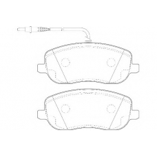 WBP20261A WAGNER LOCKHEED Комплект тормозных колодок, дисковый тормоз