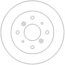 AC2314D AC Delco Тормозной диск