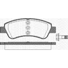 8110 28029 TRISCAN Комплект тормозных колодок, дисковый тормоз