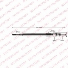 HDS432 DELPHI Свеча накаливания