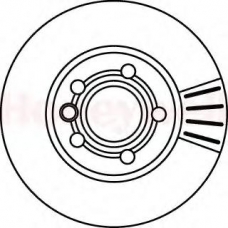 562043B BENDIX Тормозной диск