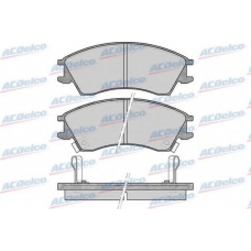 AC058543D AC Delco Комплект тормозных колодок, дисковый тормоз