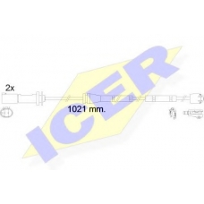 610554 E C ICER Сигнализатор, износ тормозных колодок