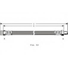 PHA267 TRW Тормозной шланг