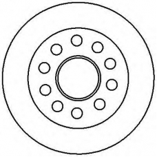 AC2590D AC Delco Тормозной диск