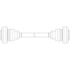 BW3046 General Ricambi Приводной вал