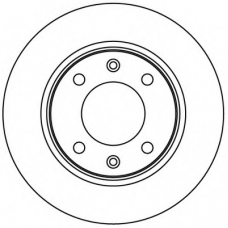 D1075 SIMER Тормозной диск