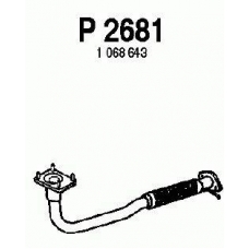 P2681 FENNO Труба выхлопного газа