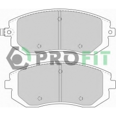 5000-1639 C PROFIT Комплект тормозных колодок, дисковый тормоз