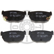 10085 OPTIMAL Комплект тормозных колодок, дисковый тормоз