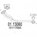 01.13060 MTS Труба выхлопного газа