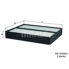 LA 896/S MAHLE Фильтр, воздух во внутренном пространстве