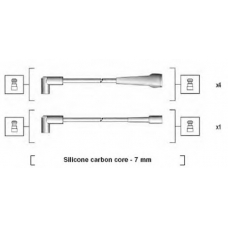 941215060791 MAGNETI MARELLI Комплект проводов зажигания