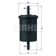 KL 416/1 MAHLE Топливный фильтр
