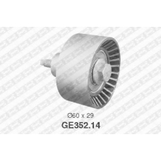 GE352.14 SNR Паразитный / ведущий ролик, зубчатый ремень