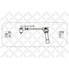 10-38459-SX STELLOX Комплект проводов зажигания