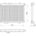 350213797000 MAGNETI MARELLI Радиатор, охлаждение двигателя