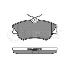 025 218 8818 MEYLE Комплект тормозных колодок, дисковый тормоз