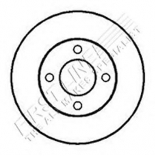 FBD118 FIRST LINE Тормозной диск