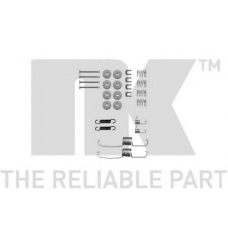 7945637 NK Комплектующие, тормозная колодка