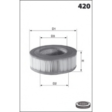 EL3151 MECAFILTER Воздушный фильтр