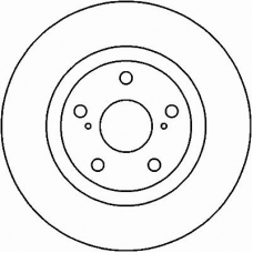 MDC1850 MINTEX Тормозной диск