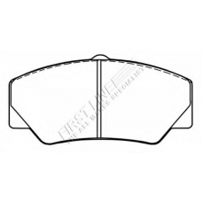 FBP1153 FIRST LINE Комплект тормозных колодок, дисковый тормоз