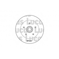 DF1534 TRW Тормозной диск